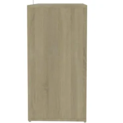 vidaXL - Schoenenkast - Bruin - Bewerkt hout - 60 x 35 x 70 cm
