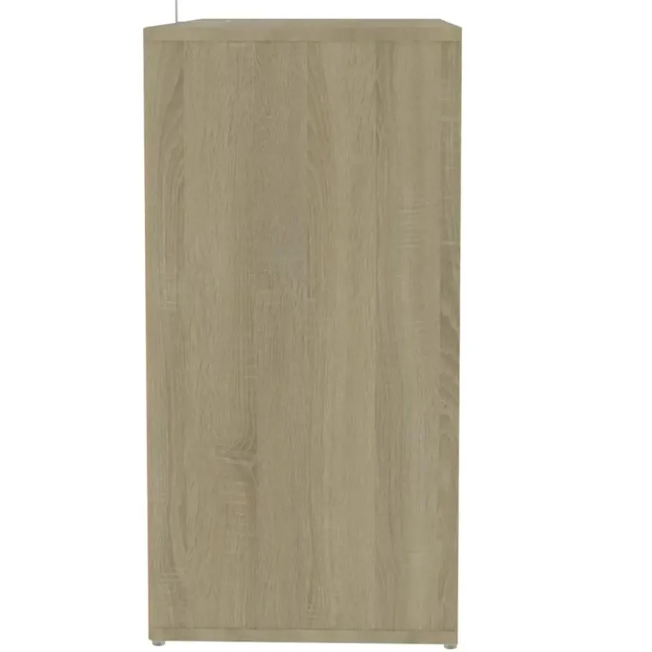 vidaXL - Schoenenkast - Bruin - Bewerkt hout - 60 x 35 x 70 cm