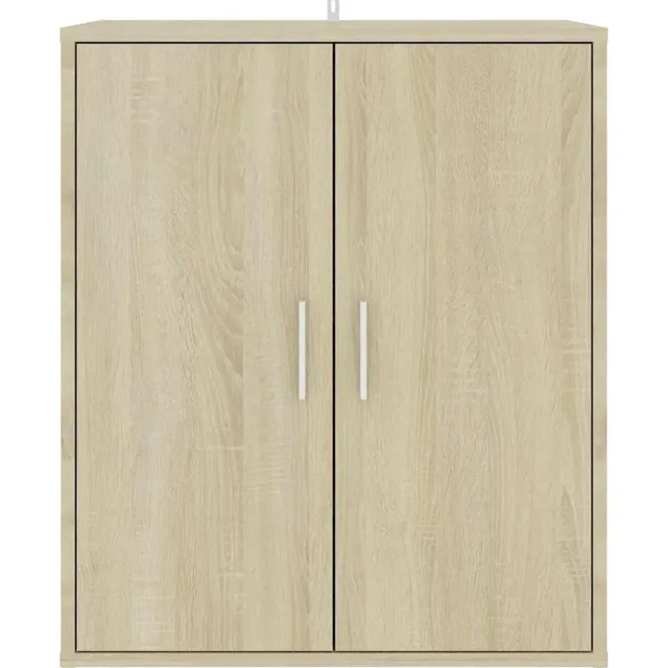 vidaXL - Schoenenkast - Bruin - Bewerkt hout - 60 x 35 x 70 cm