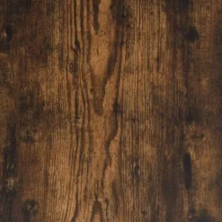 vidaXL - Schoenenkast met 2 deuren - Gerookt eiken - Hout - 59x35x100 cm
