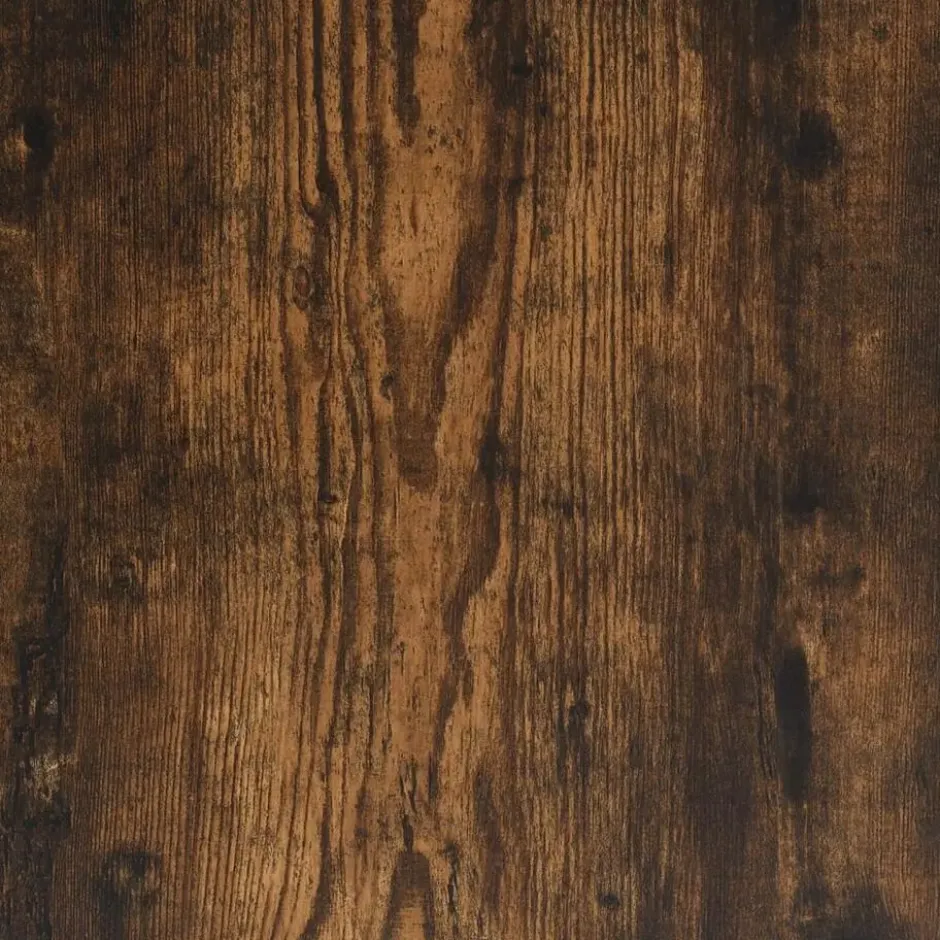 vidaXL - Schoenenkast met 2 kleppen - Gerookt eiken - Hout - 80x21x87.5 cm