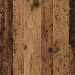 vidaXL - Schoenenkast - Oud hout - Bewerkt hout - 22 paar - 54x34x183 cm