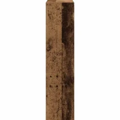 vidaXL - Schoenenkast voor entree 4 paar - Gerookt eiken - 80x21x87,5 cm
