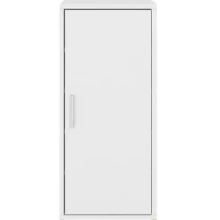 vidaXL - Schoenenkast - Wit - Bewerkt hout - 31.5 x 35 x 70 cm
