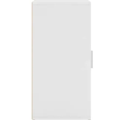 vidaXL - Schoenenkast - Wit - Bewerkt hout - 31.5 x 35 x 70 cm