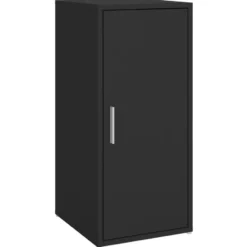 vidaXL - Schoenenkast - Zwart - Bewerkt hout - 31.5 x 35 x 70 cm