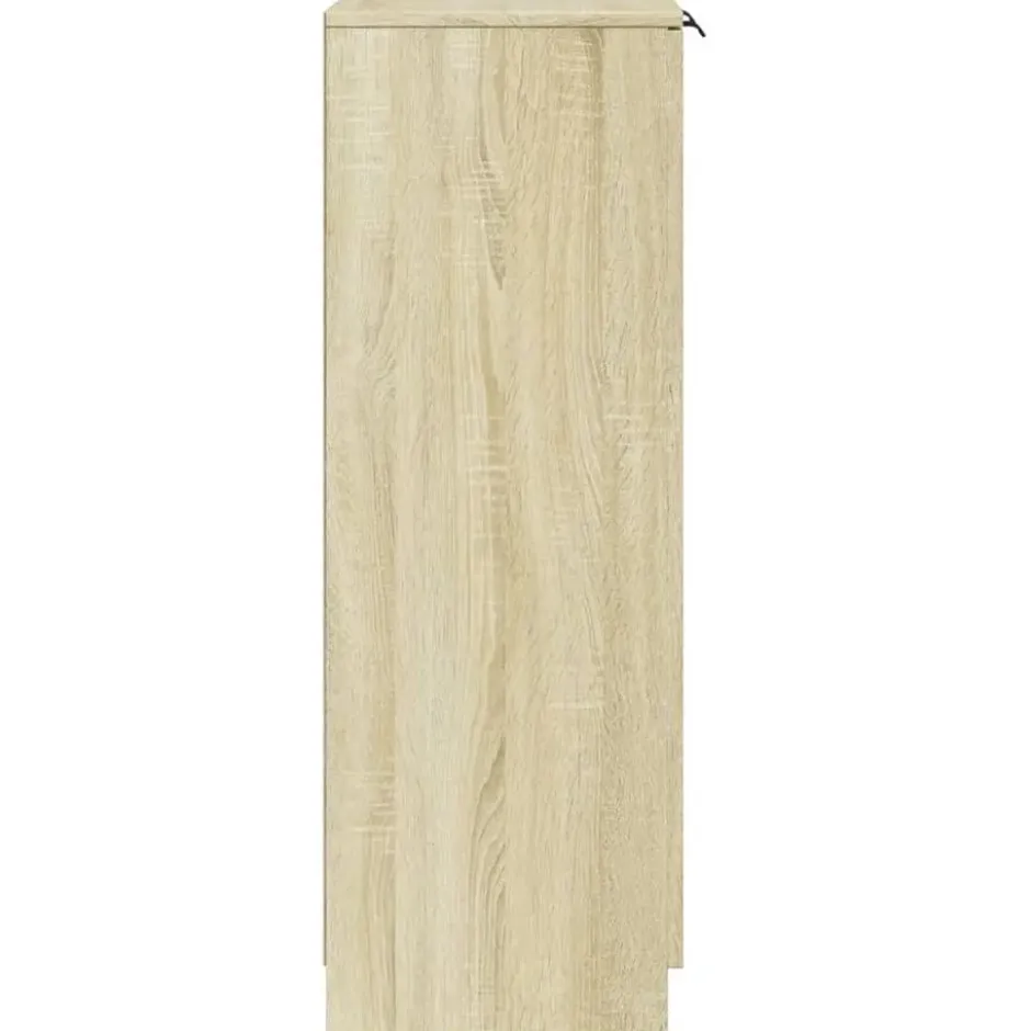 vidaXL - Schoenenrek - Bruin - Bewerkt hout