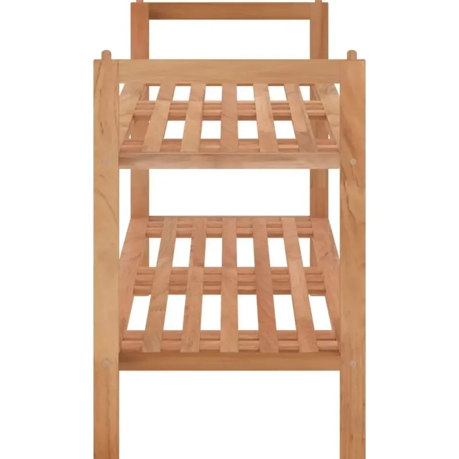 vidaXL - Schoenenrek - Bruin - Hout