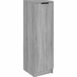 vidaXL - Schoenenrek - Grijs - Bewerkt hout