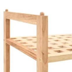 vidaXL - Schoenrek - Beige - Hout