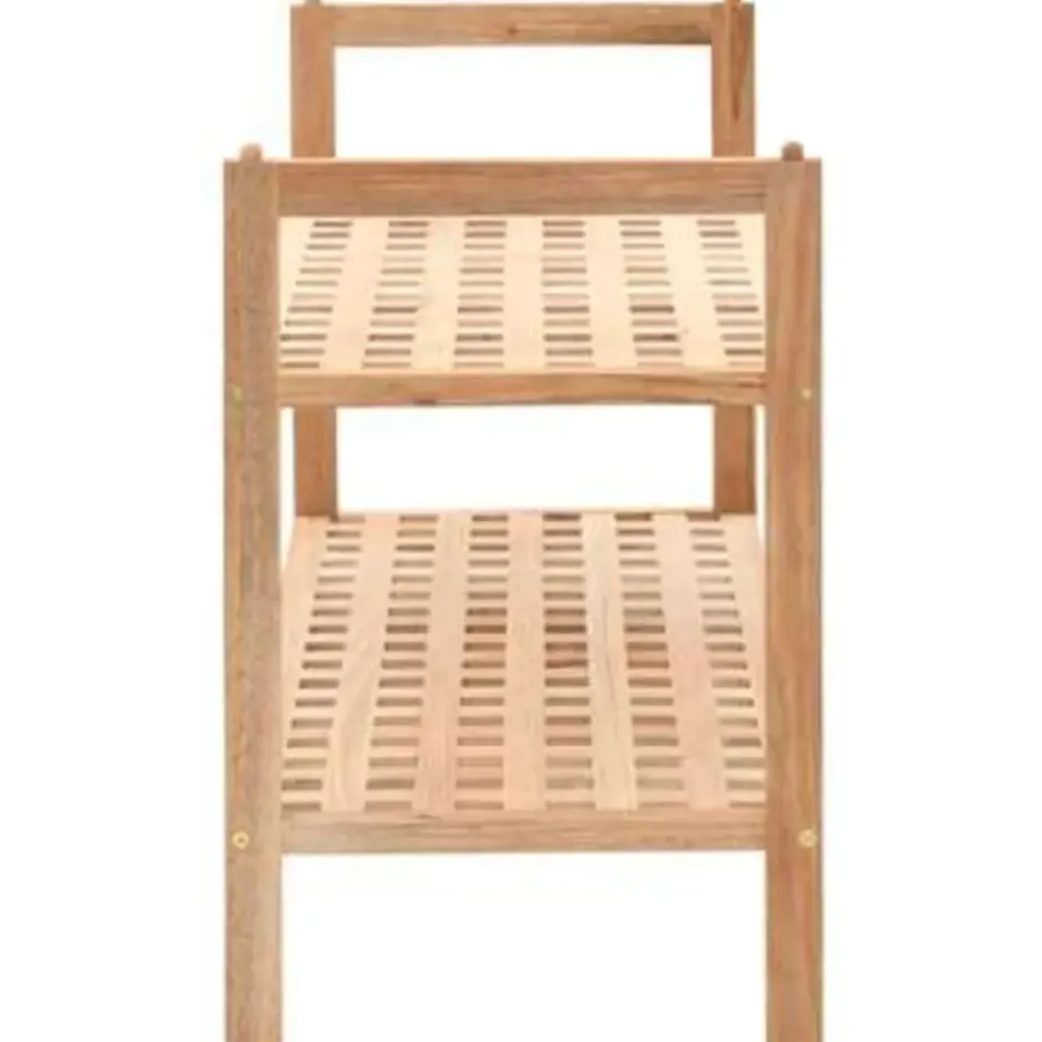 vidaXL - Schoenrek - Beige - Hout