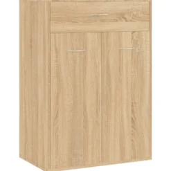 vidaXL - Schoenrek - Bruin - Bewerkt hout