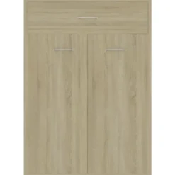 vidaXL - Schoenrek - Bruin - Bewerkt hout