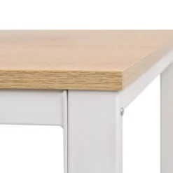 vidaXL - Schrijftafel - Wit - Bewerkt hout