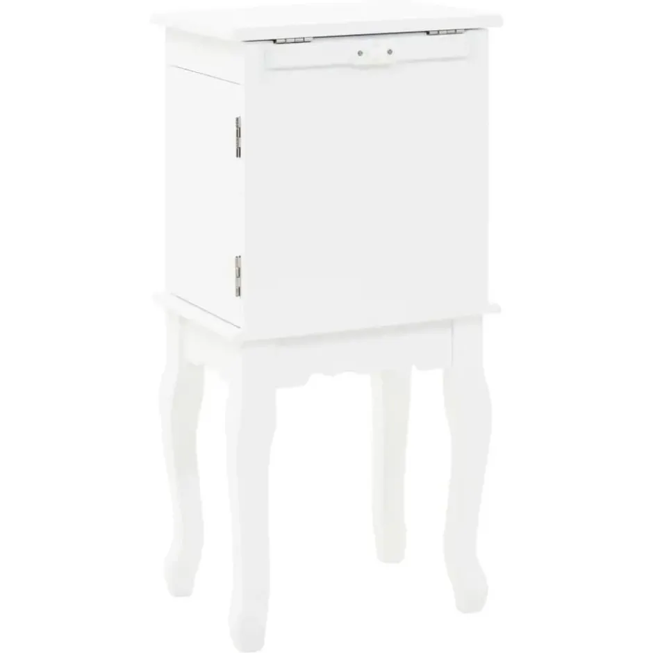 vidaXL - Sieradenkast - Wit - MDF