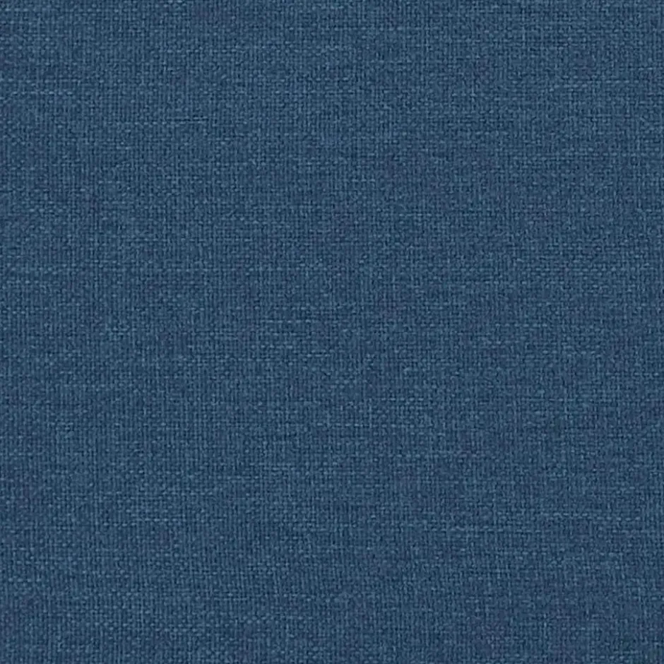 vidaXL Slaapbank 2-zits inklapbaar met kussens - Blauw stof - 112 cm