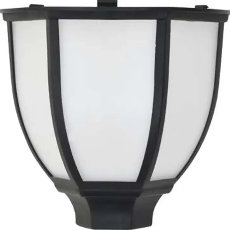 vidaXL - Solarlamp - Zwart - Polypropyleen - 6 stuks