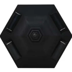 vidaXL - Solarlamp - Zwart - Polypropyleen - 6 stuks