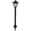 vidaXL - Solarlamp - Zwart - Polypropyleen - 3 stuks