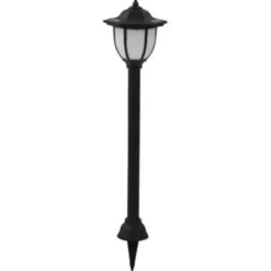 vidaXL - Solarlamp - Zwart - Polypropyleen - 3 stuks