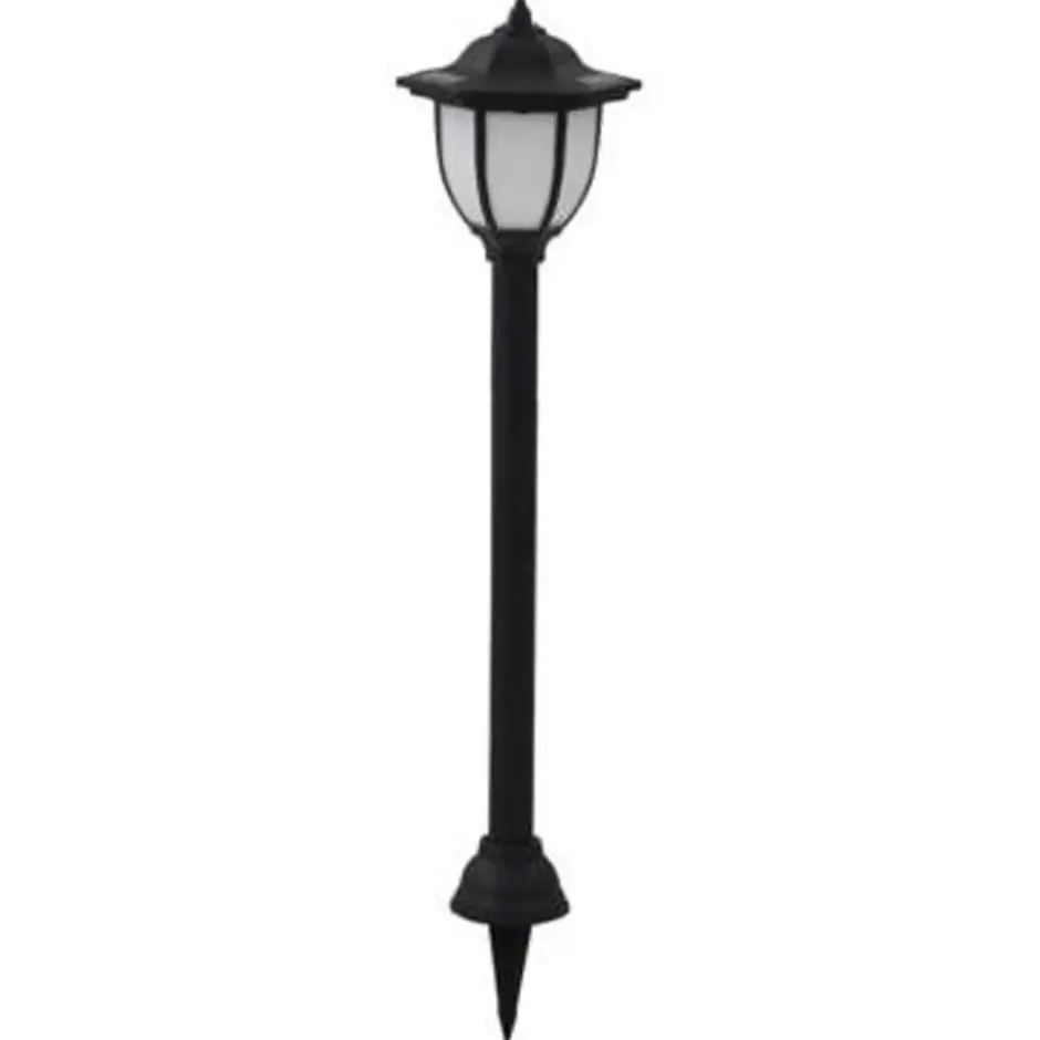 vidaXL - Solarlamp - Zwart - Polypropyleen - 3 stuks
