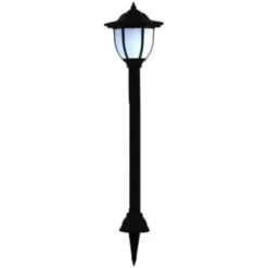 vidaXL - Solarlamp - Zwart - Polypropyleen - 3 stuks