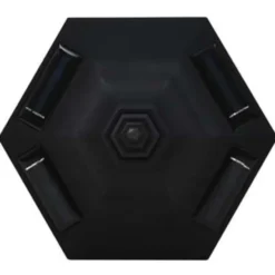vidaXL - Solarlamp - Zwart - Polypropyleen - 3 stuks