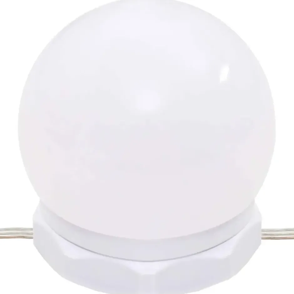 vidaXL - Spiegelkast met LED-verlichting 90x31,5x62 cm gerookt eiken
