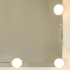 vidaXL - Spiegelkast met LED-verlichting 70x16,5x60 cm grijs sonoma