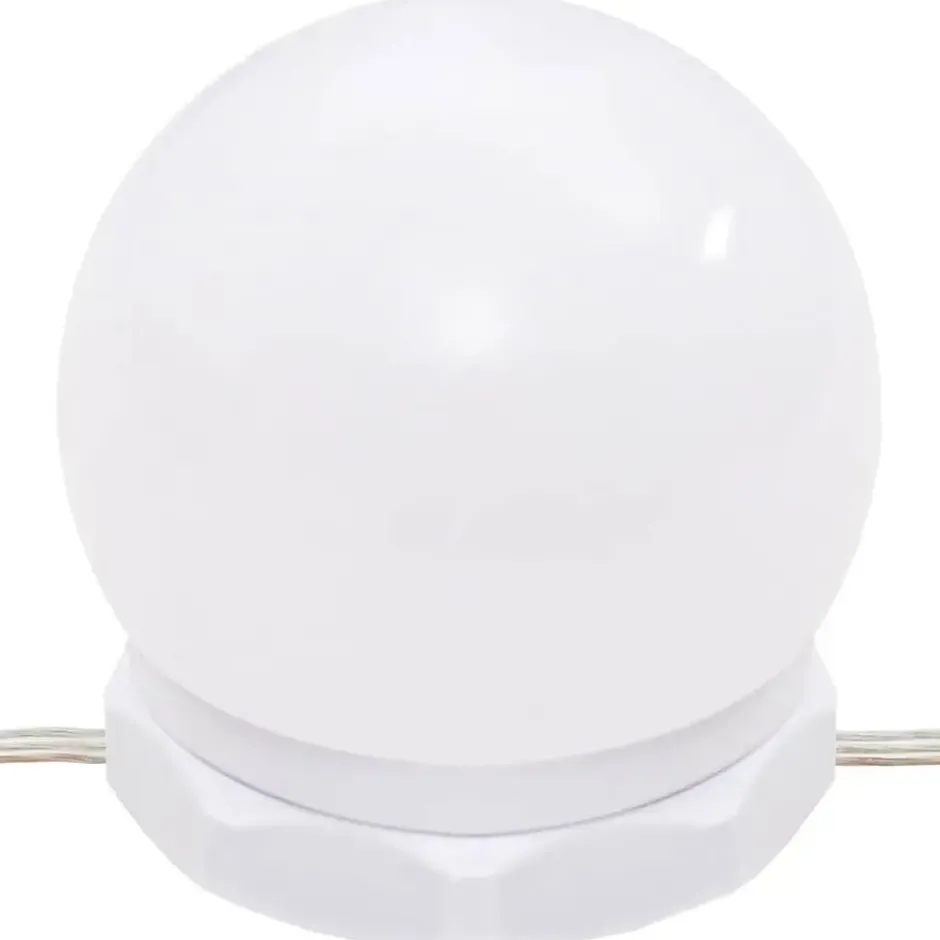 vidaXL - Spiegelkast met LED-verlichting 90x31,5x62 cm grijs sonoma