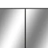 vidaXL - Spiegelkast - Zwart - MDF