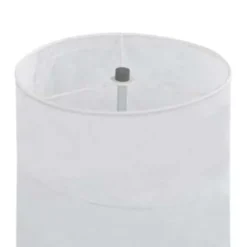 vidaXL - Staande Lamp - Wit - Papier