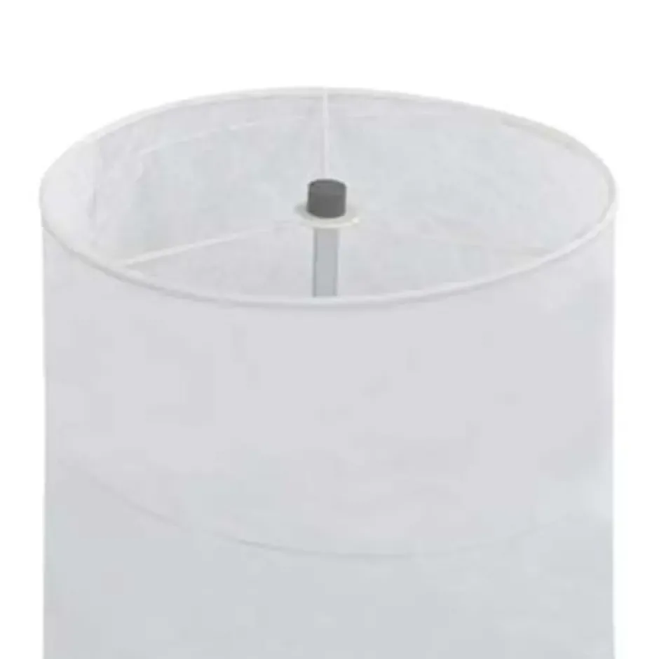 vidaXL - Staande Lamp - Wit - Papier