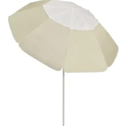 vidaXL - Strandparasol - Geel - Polyester