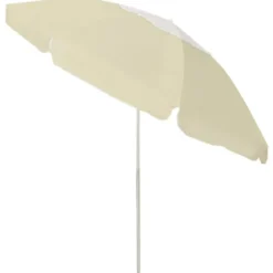 vidaXL - Strandparasol - Geel - Polyester