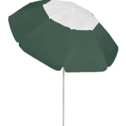 vidaXL - Strandparasol - Groen - Polyester