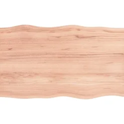 vidaXL - Tafelblad - Bruin - Eikenhout - 100 x 60 x 4 cm
