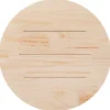vidaXL - Tafelblad - Bruin - Grenenhout - Ø 80 x 2.5 cm