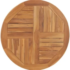 vidaXL - Tafelblad - Bruin - Hout