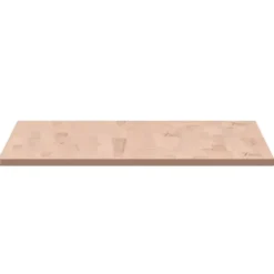 vidaXL - Tafelblad - Bruin - Hout - 100 x 60 x 1.5 cm