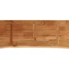 vidaXL - Tafelblad - Bruin - Hout - 110 x 40 x 3.8 cm