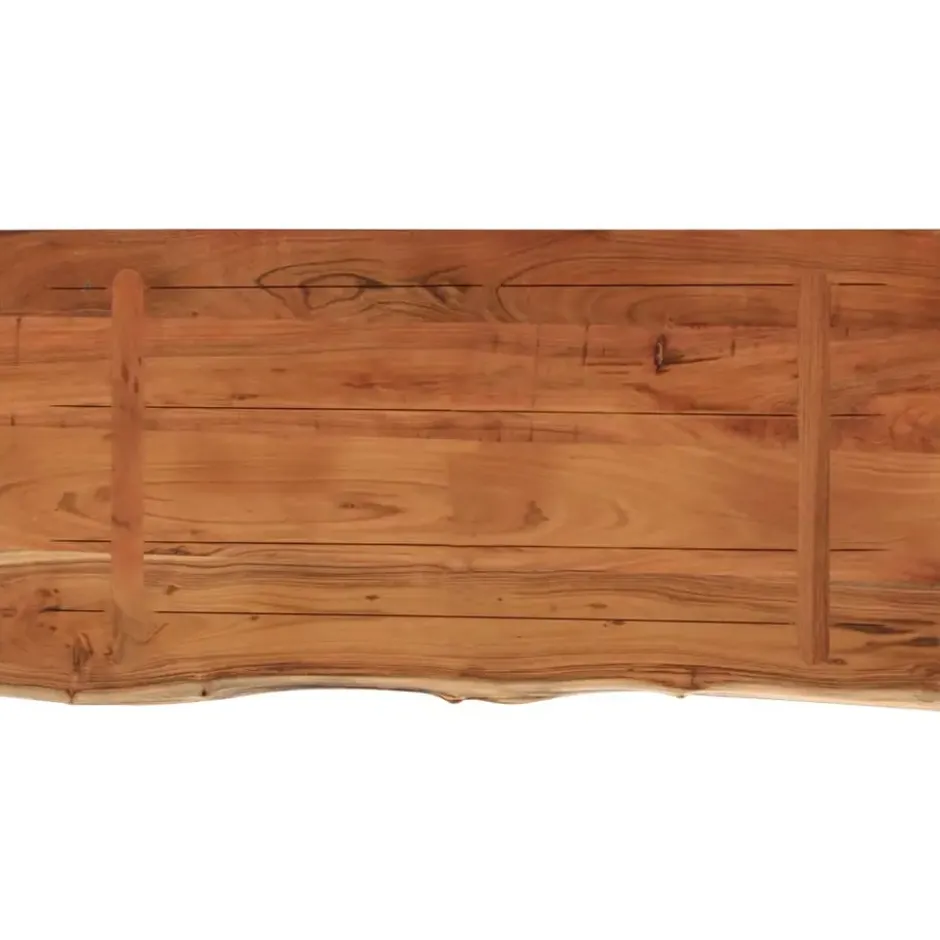 vidaXL - Tafelblad - Bruin - Hout - 80 x 40 x 3.8 cm