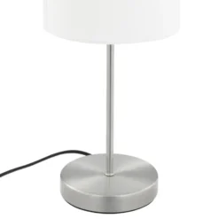vidaXL - Tafellamp - Wit - Metaal - 2 stuks