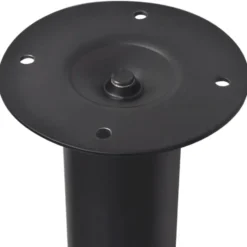 vidaXL - Tafelpoot - Zwart - IJzer - 2 stuks