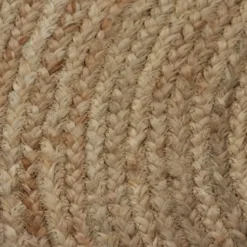 vidaXL - Tapijt - Beige - Jute - 120 cm
