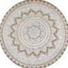 vidaXL - Tapijt - Beige - Jute - 150 cm