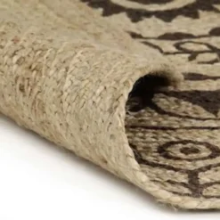 vidaXL - Tapijt - Bruin - Jute