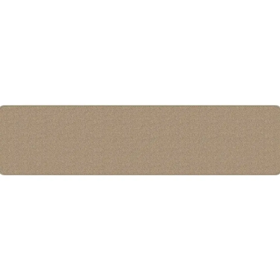 vidaXL - Tapijtloper - Bruin - Stof - 50 x 200 cm