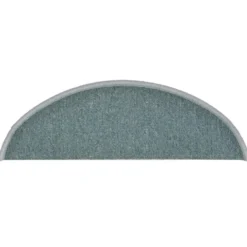 vidaXL - Tapijt Traptrede - Blauw - Polypropyleen