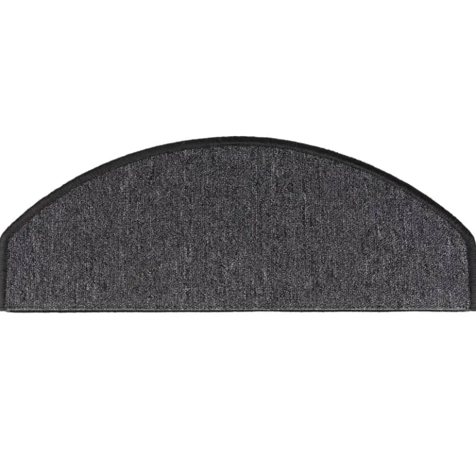 vidaXL - Trapmat - Antraciet - Polypropyleen